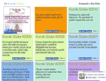 Tablet Screenshot of enkomiksoz.com